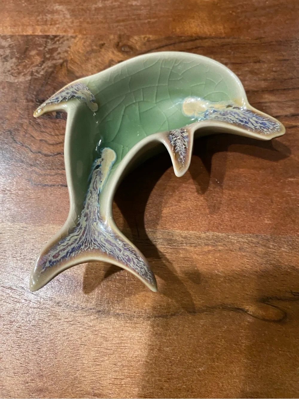 Handmade decorative dolphin